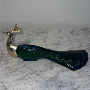 Avon Patchwork Peacock Cologne Full Royal Turquoise